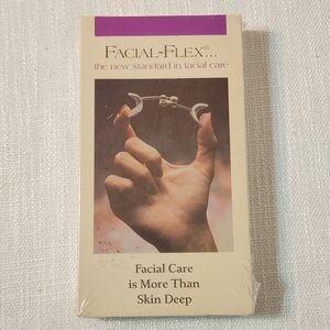 Facial-Flex Ultra VHS TAPE The New Standard In Facial Care  1996